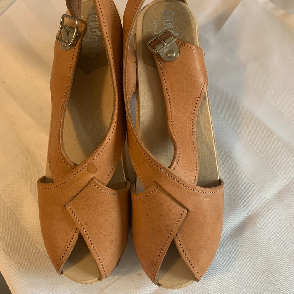 Leather clogs - Picture 5 of 5